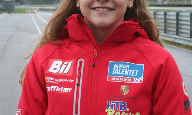 Isabell Rustad ble vinner av ”Bilsporttalentet 2024”