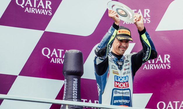 3. plass og Moto2™ excellence av Senna Agius på Phillip Island