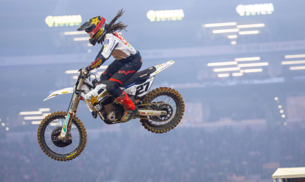 Rockstar Energy Husqvarnas Malcolm Stewart raser til niende på Arlington