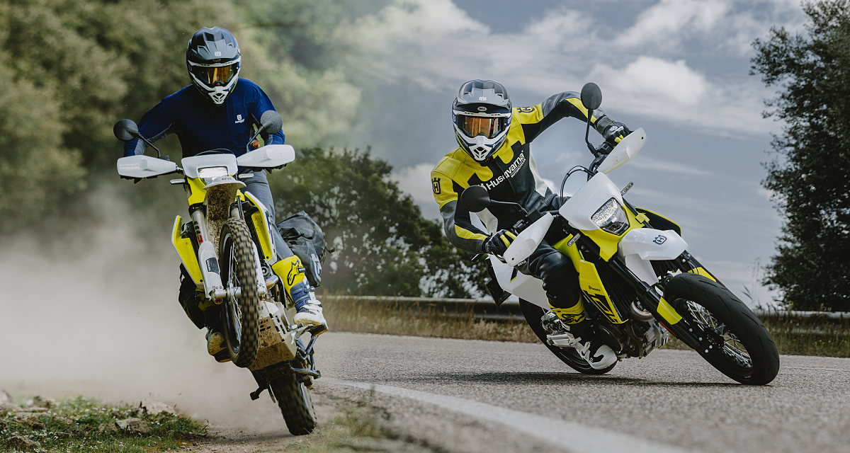 Nye og forbedrede 701 Enduro og 701 Supermoto fra Husqvarna Mobility
