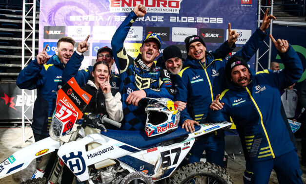 Billy Bolt opprettholder ustoppelig form i SuperEnduro-runde fem