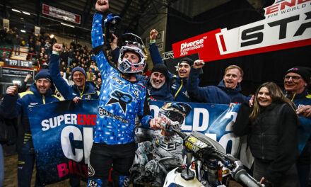 Billy Bolt kronet til FIM SuperEnduro-verdensmester i 2026 på hjemmebane