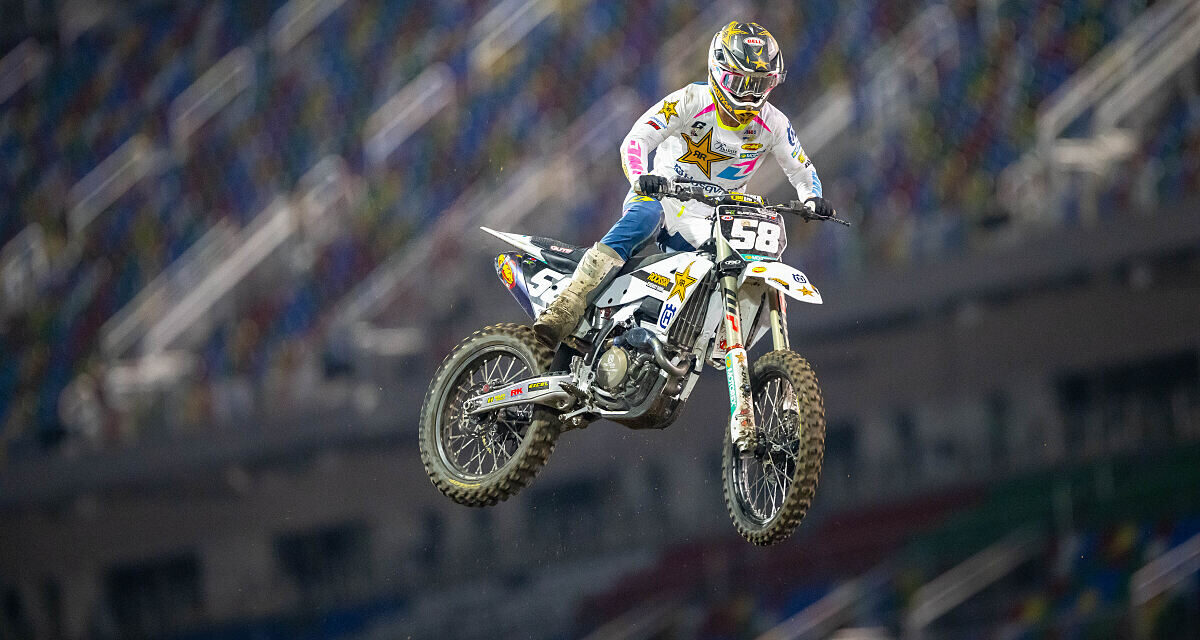 Topp fem-plassering for Daxton Bennick i Daytona Supercross 250SX East Main Event