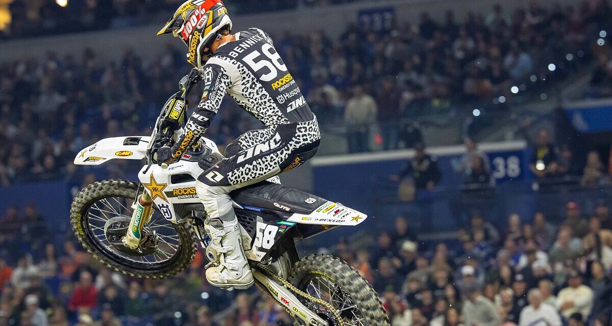 Konsekvente Triple Crown-poeng for Rockstar Energy Husqvarna Factory Racing i Indianapolis