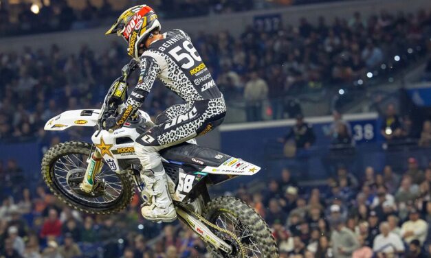 Konsekvente Triple Crown-poeng for Rockstar Energy Husqvarna Factory Racing i Indianapolis