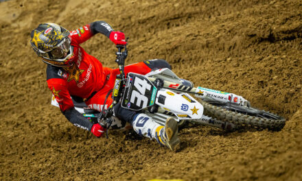 Topp fem for Rockstar Energy Husqvarnas Ryder DiFrancesco på St. Louis 250SX Showdown