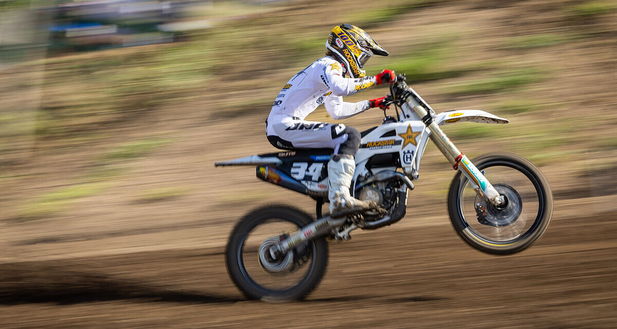 Ryder DiFrancesco kjører til en solid femteplass totalt i 250MX på Thunder Valley