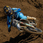 Rockstar Energy Husqvarnas RJ Hampshire ender blant de fem beste 450MX-syklistene på Spring Creek.