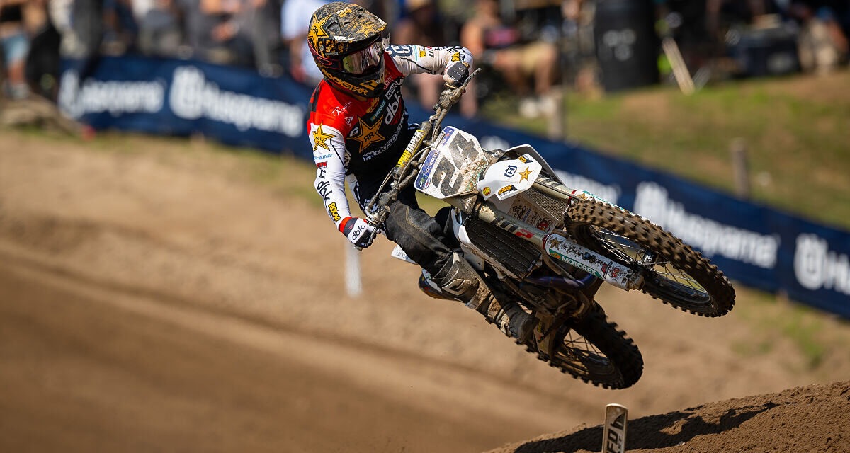 Blandede resultater for Rockstar Energy Husqvarna Factory Racing på Southwick National