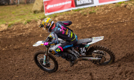 Ryder DiFrancesco tilbake på 250MX-pallen på Washougal National som nummer to totalt.